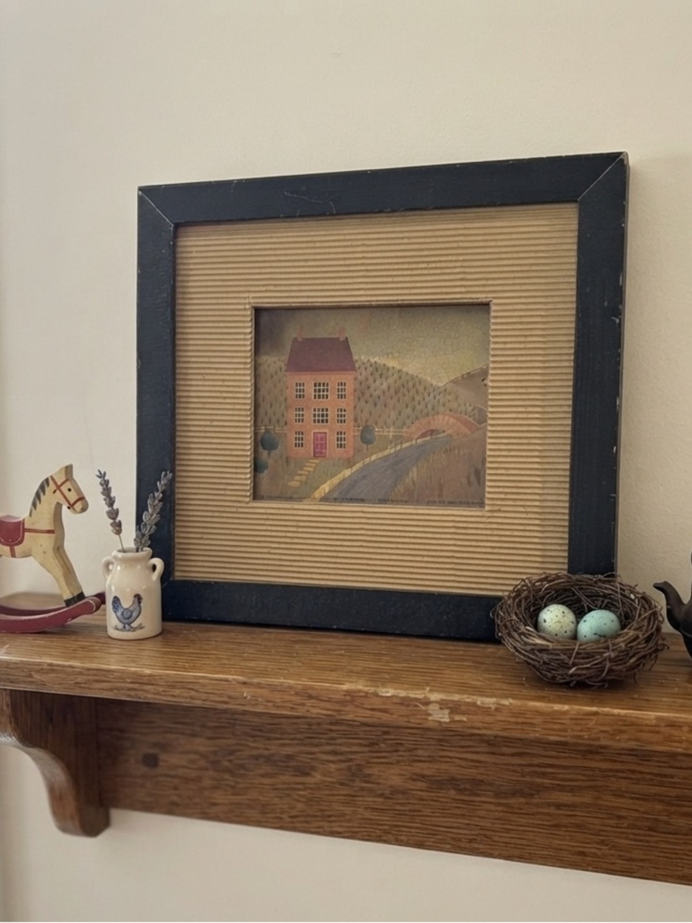 Farmhouse Shadowbox by Martin Wiscombe